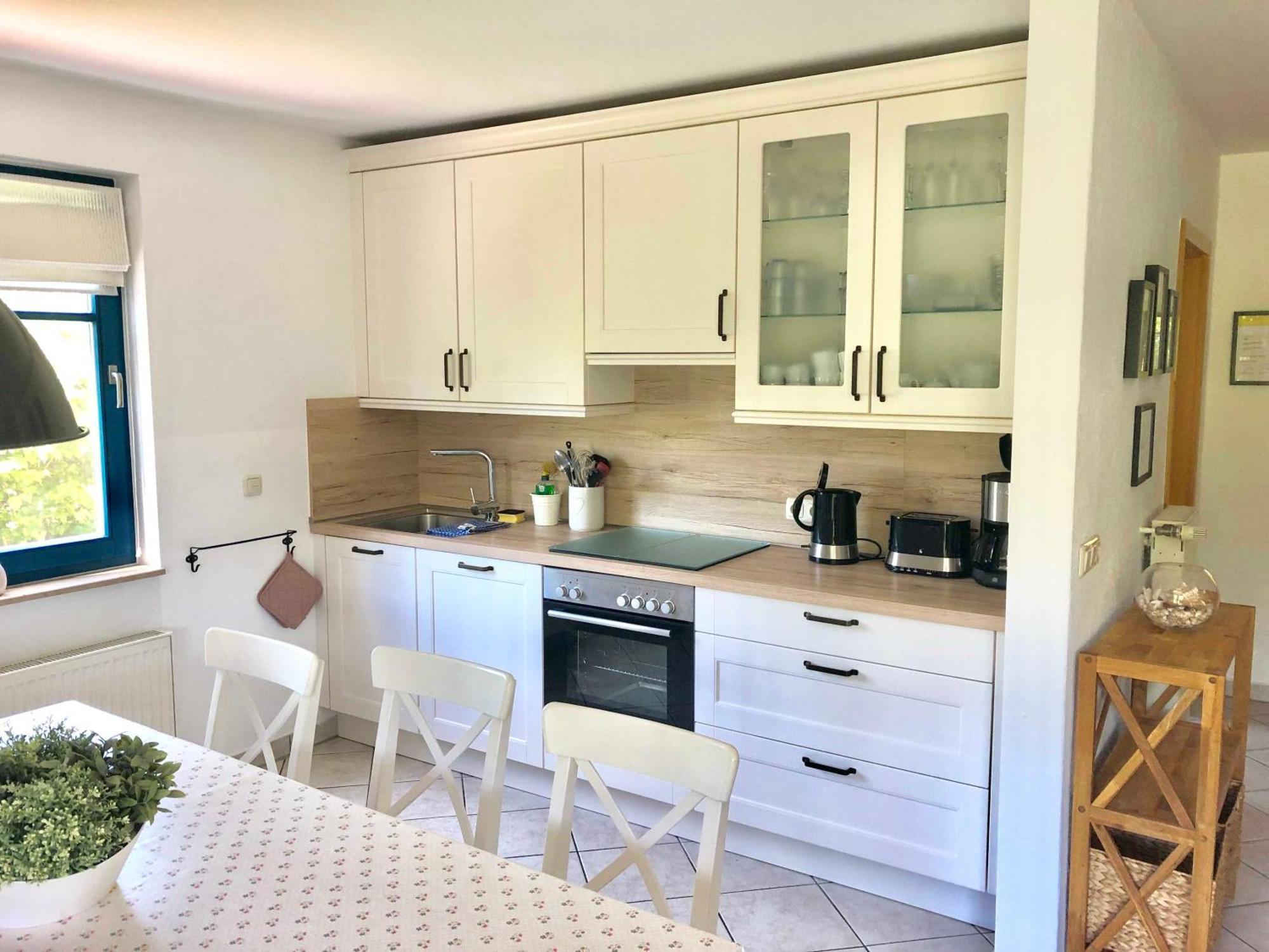 Komfortables Reetdachferienhaus Hasel 1 Puddemin Buitenkant foto